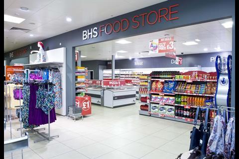 The first Bhs Food store, in Staines